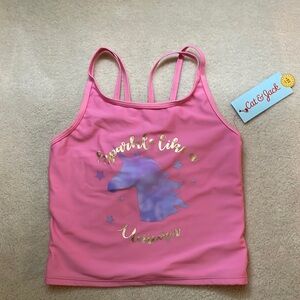 Girls tankini bathing suit top